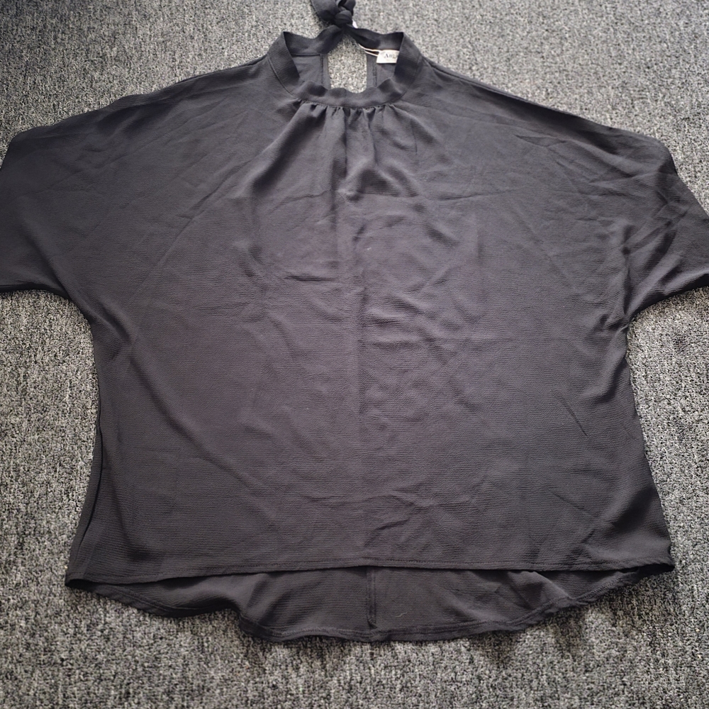 Chic Charcoal Women's Blouse